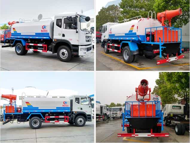 东风D9多利卡抑尘雾炮车10-15立方