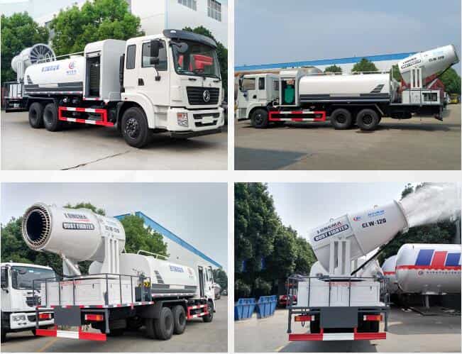 东风后双桥仿天龙抑尘车15-20立方