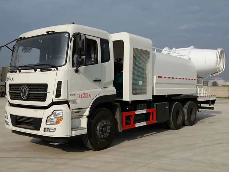 东风后双桥仿天龙抑尘车15-20立方