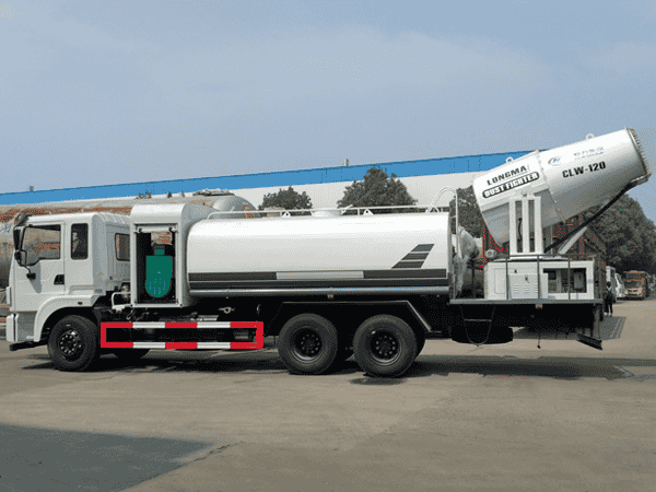 东风后双桥仿天龙抑尘车15-20立方